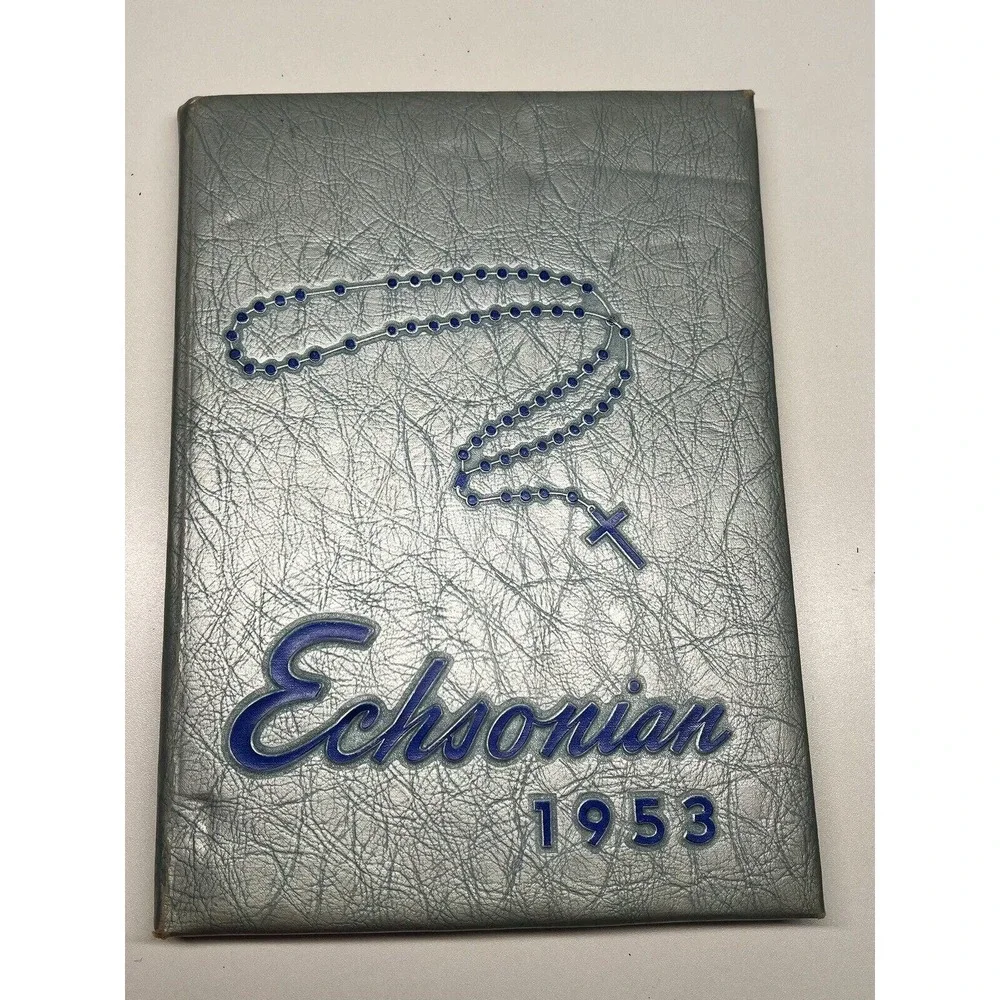 1953 Yearbook - The Living Rosary Elmira Catholic High School Elmira NY‎